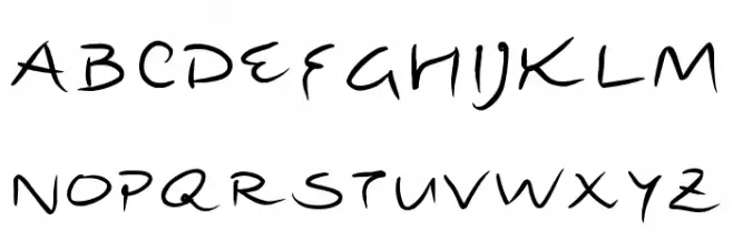 Escribi 字体 大写