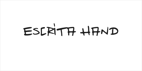 Escrita Hand Logo
