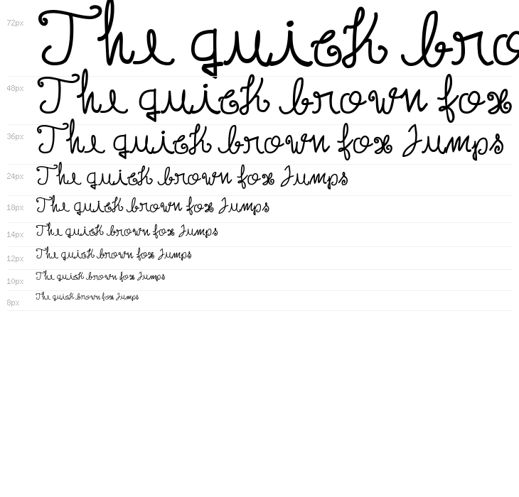 Escrita Toska Propria Med Italic Waterfall