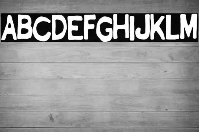 Escritor de Basura Font examples