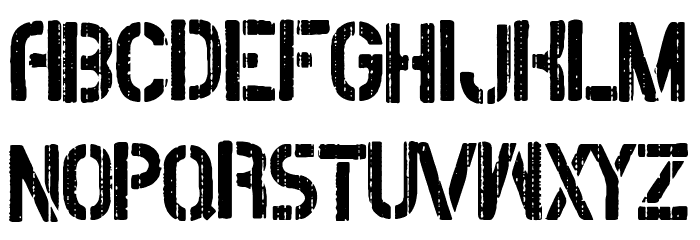 Escuadron Nocturno Font LOWERCASE