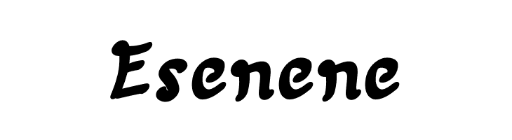 Esenene  免费字体下载
