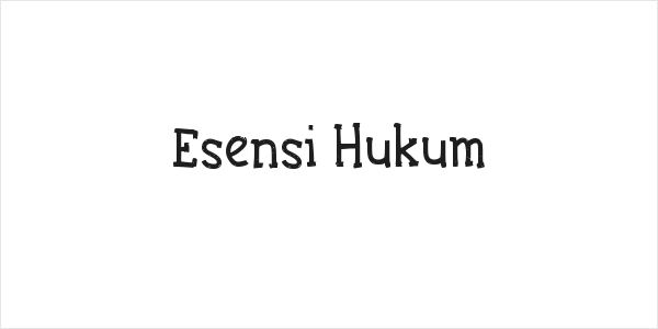 Esensi Hukum Logo