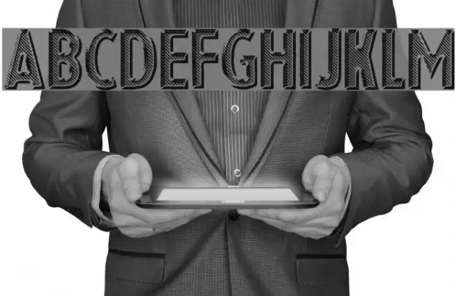 Eshop Advert Font examples