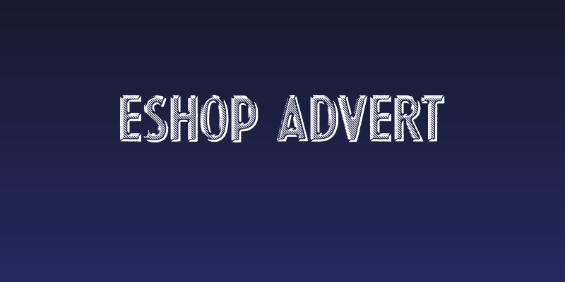 Eshop Advert Social Header