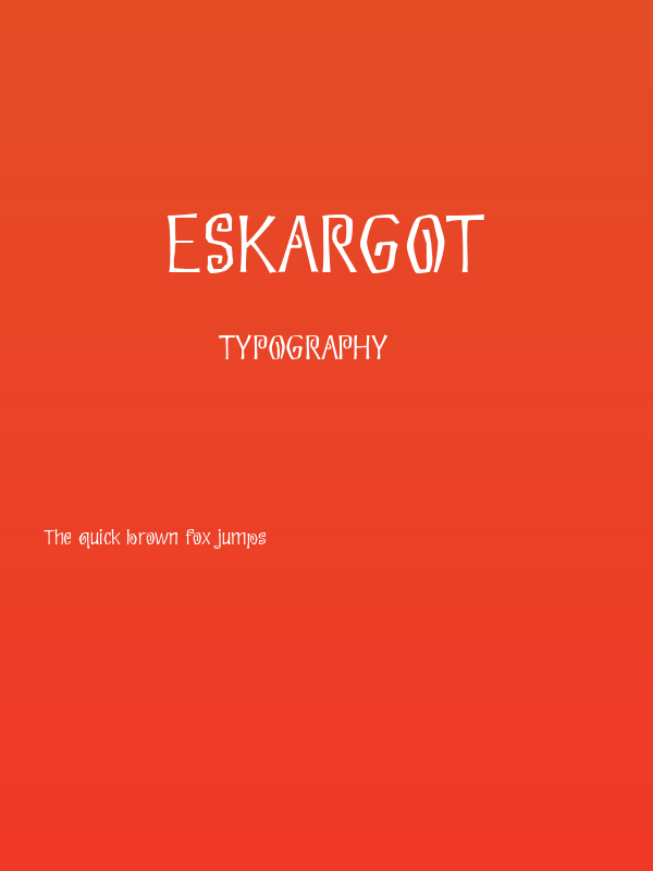Eskargot Poster