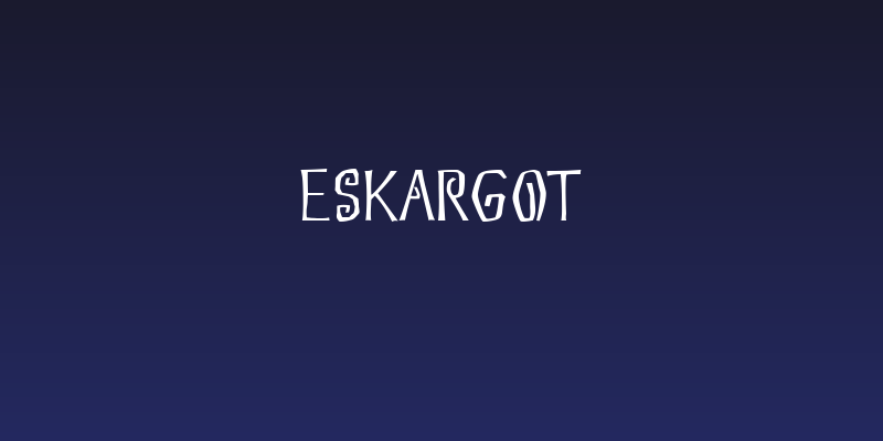 Eskargot Social Header