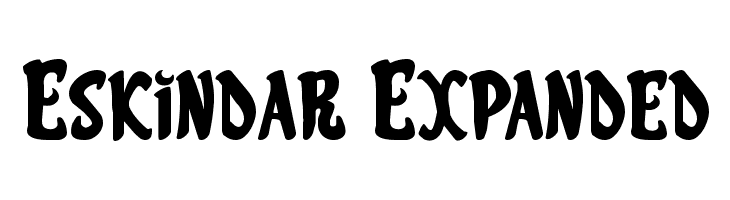 Eskindar Expanded Font