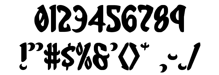 Eskindar Expanded Font OTHER CHARS