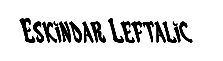 Eskindar Leftalic  Frei Schriftart Herunterladen