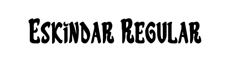 Eskindar Regular Font