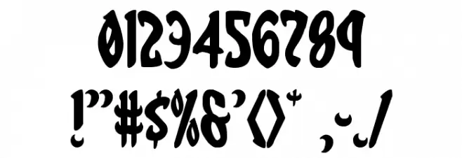 Eskindar Regular Font OTHER CHARS