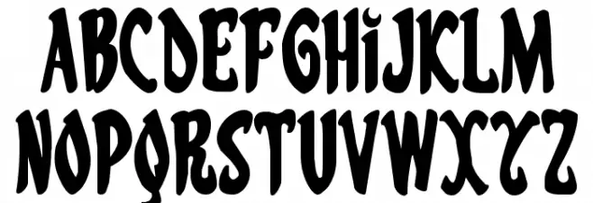 Eskindar Regular Шрифта ВЕРХНИЙ