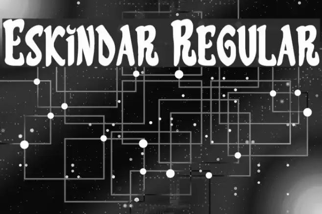 Eskindar Regular Font examples