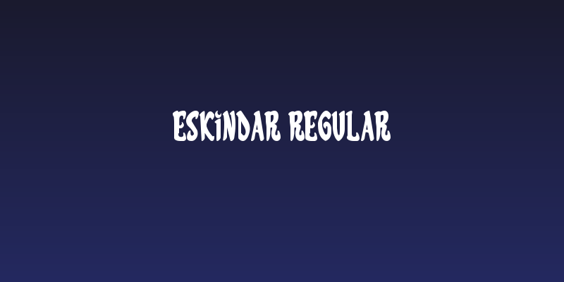 Eskindar Regular Social Header