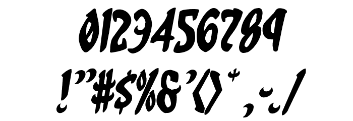 Eskindar Rotalic Font OTHER CHARS
