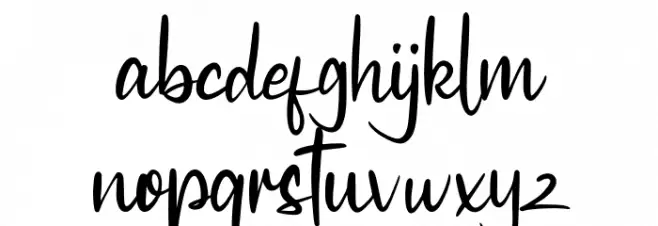 Esllieba Caratteri MINUSCOLO