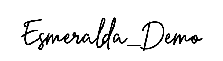 Esmeralda_Demo  Free Fonts Download