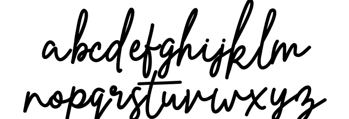Esmeralda_Demo Font LOWERCASE