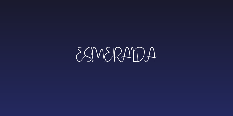 Esmeralda Social Header