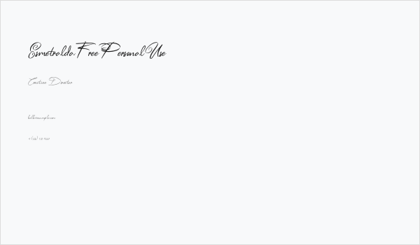 EsmetraldaFreePersonalUse Business Card