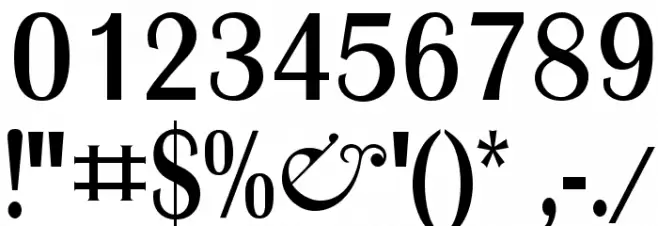 Esoterik Font OTHER CHARS