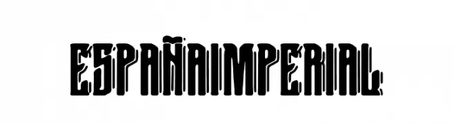 España Imperial  フリーフォントのダウンロード