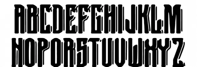 España Imperial Schriftart Groß