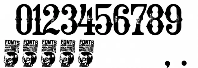 España Font OTHER CHARS