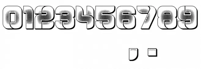 Espace Regular Font OTHER CHARS