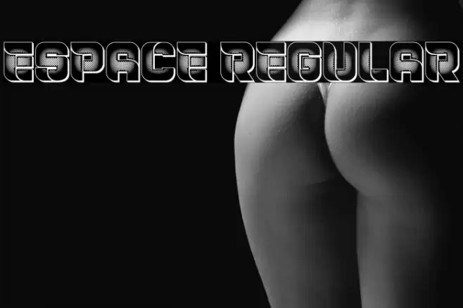 Espace Regular Font examples