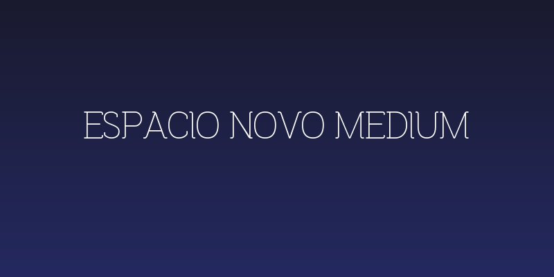 Espacio Novo Medium Social Header