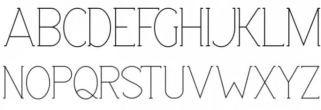 Espacio Schriftart Groß