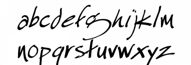 Especial Kay Шрифта строчной