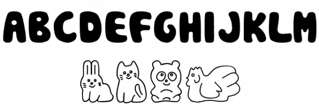 Especially Mine Font Litere mici