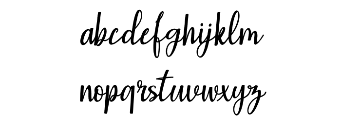 Especially Font LOWERCASE