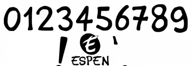 Espen Comics Regular Fonte OUTROS PERSONAGENS