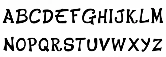 Espen Comics Regular Шрифта ВЕРХНИЙ