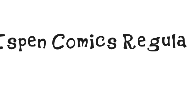 Espen Comics Regular Logo