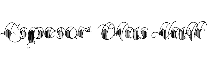 Espesor Olas Half  font caratteri gratis