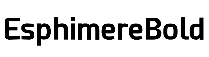 Esphimere Bold  Free Fonts Download