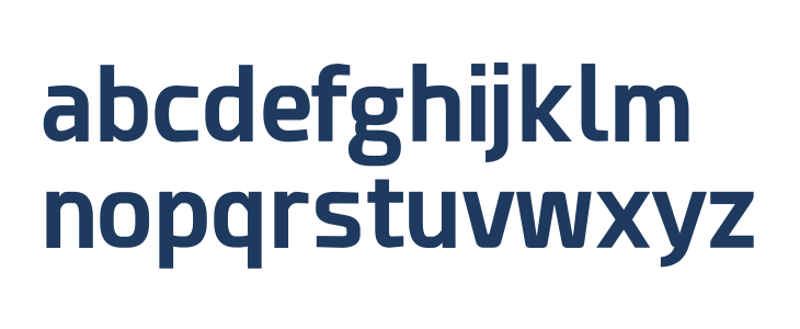 Esphimere Bold Lowercase