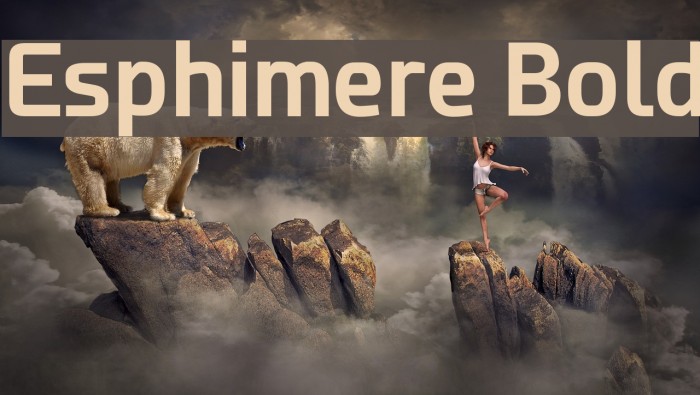 Esphimere Bold Example 1