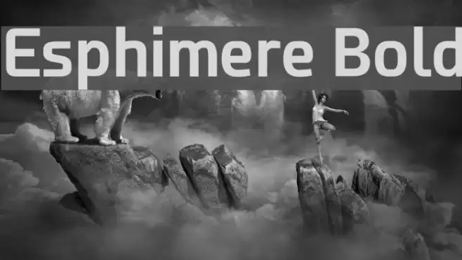 Esphimere Bold Font examples