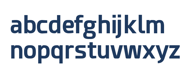 Esphimere Bold Lowercase