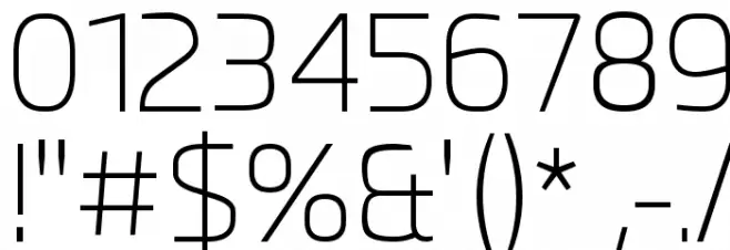 Esphimere Extra Light Font OTHER CHARS