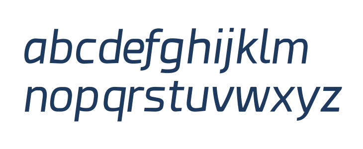 Esphimere Italic Lowercase