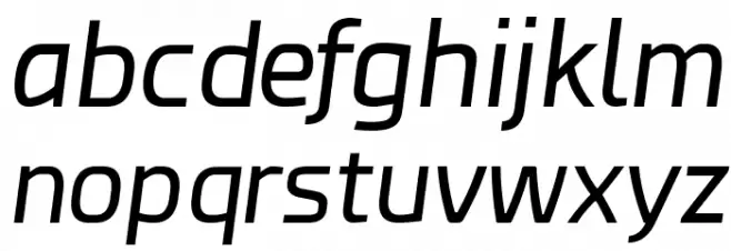 Esphimere Italic Font LOWERCASE