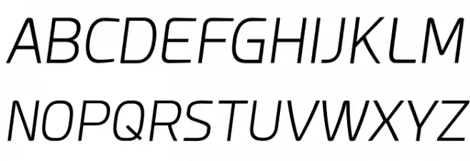 Esphimere Light Italic Шрифта ВЕРХНИЙ