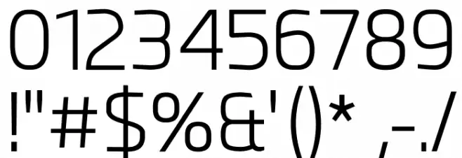 Esphimere Light Font OTHER CHARS